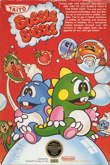 Bubble Bobble box art