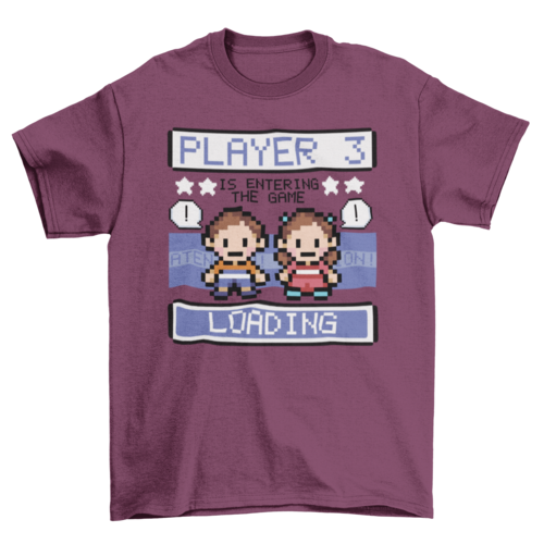 Pixel Art Game Characters T-shirt - Pixel Comet Shop