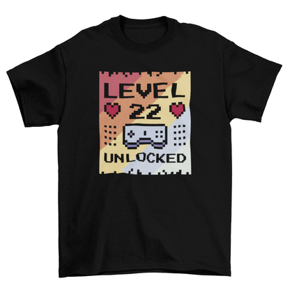 Joystick Gaming Pixel Art T-shirt - Pixel Comet Shop