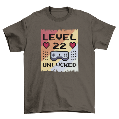 Joystick Gaming Pixel Art T-shirt - Pixel Comet Shop